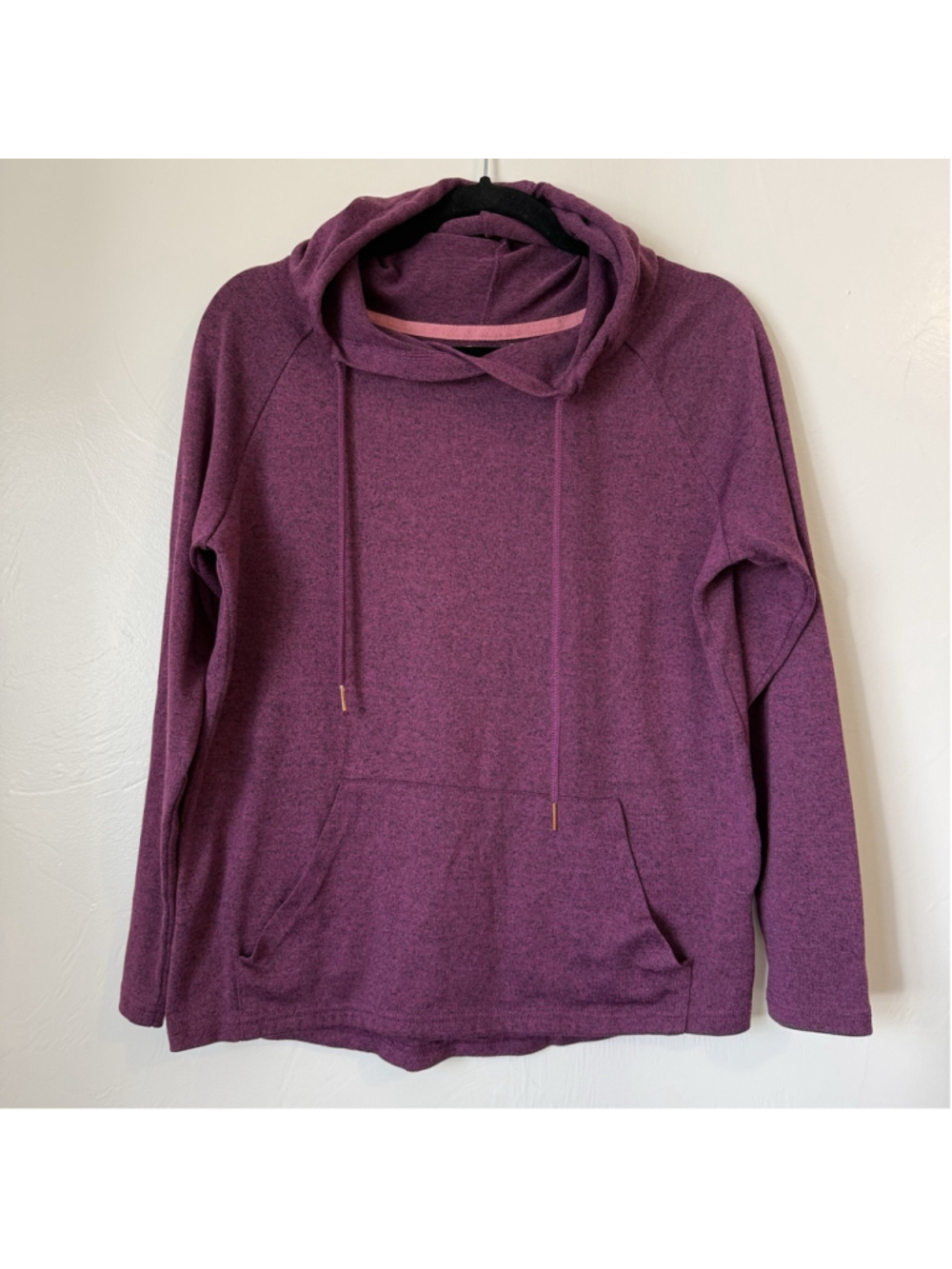 Women’s Browning Long Sleeve Hooded Pullover Sweater Size Small Purple